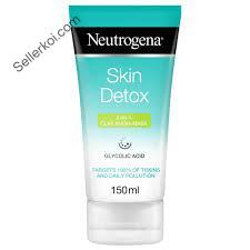 Neutrogena Skin Detox 2 In 1 Clay Wash Mask (150ml)